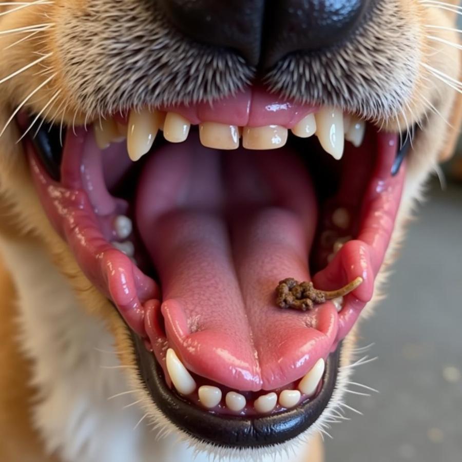 Dog with Gingivitis