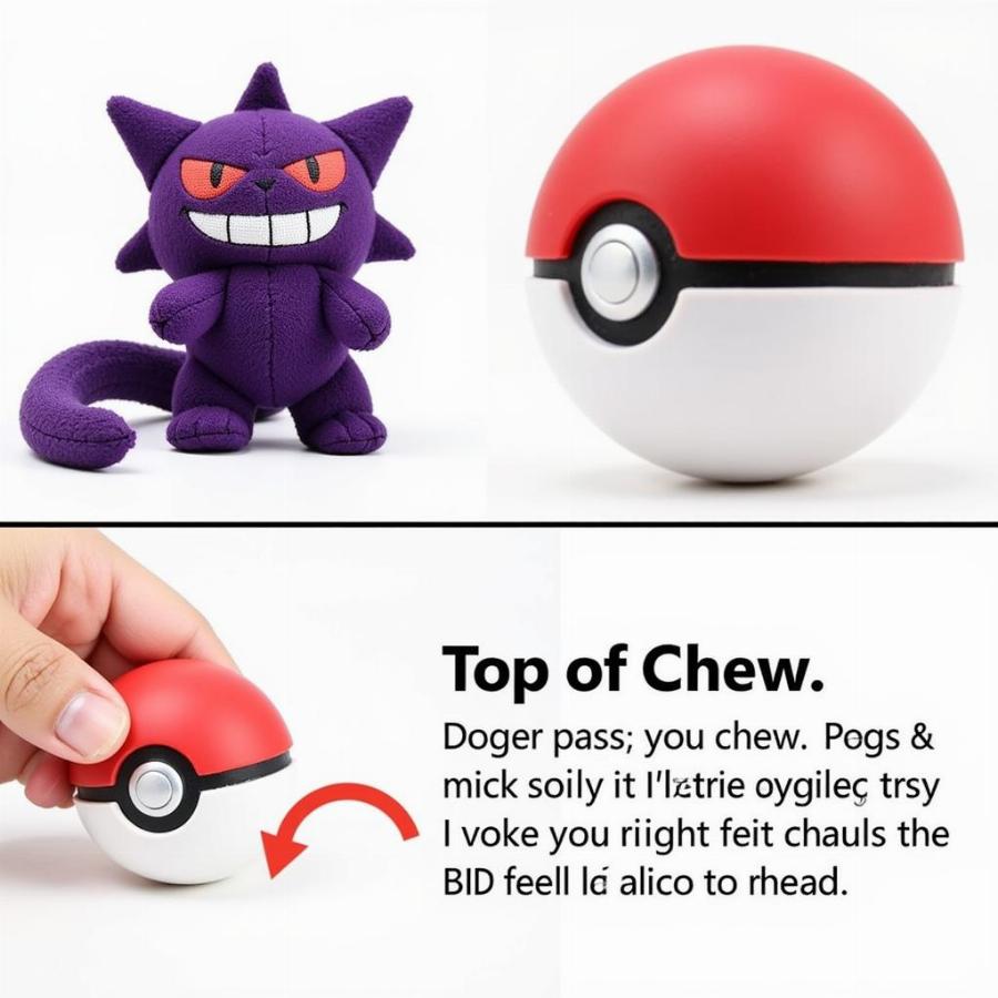 Durable Pokemon dog toys made from tough rope or rubber are ideal for aggressive chewers.