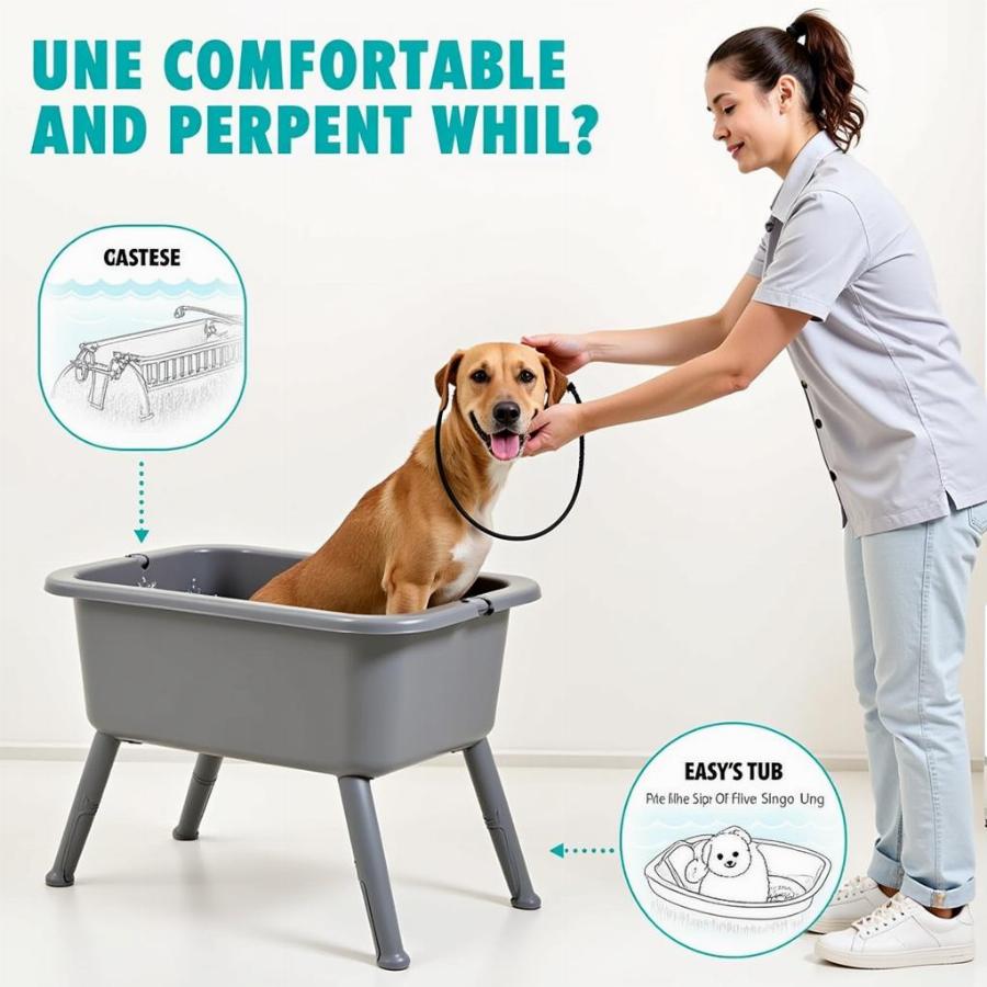 Benefits of Using an Elevated Dog Tub for Large Breeds