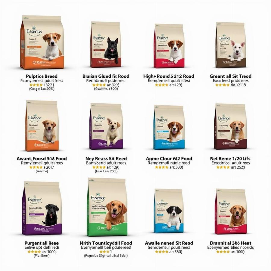 Essence Dog Food Variety