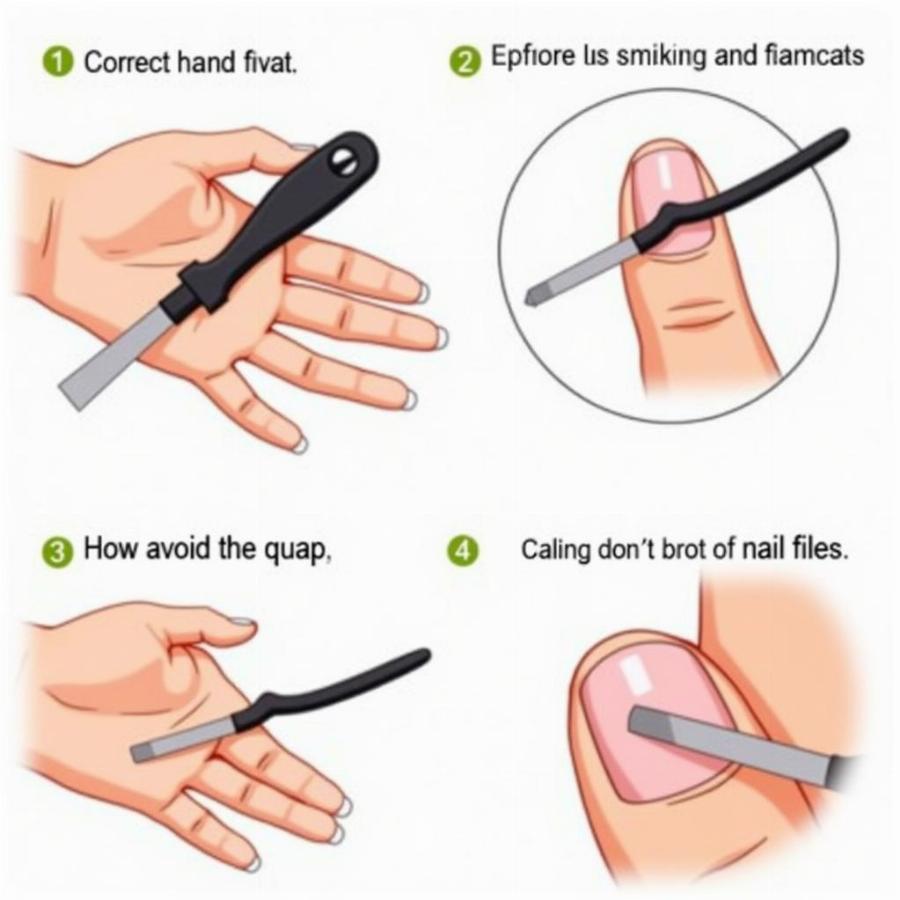 Correct Technique for Filing Dog Nails