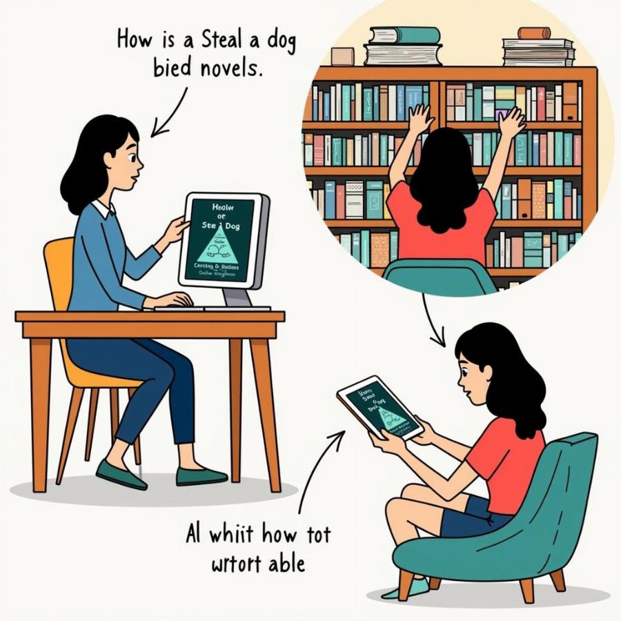 Finding "How to Steal a Dog" in Different Formats