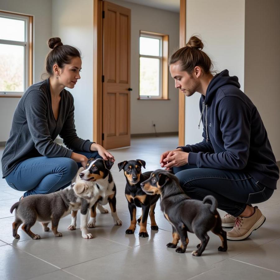 Meeting with reputable Blue Heeler breeders