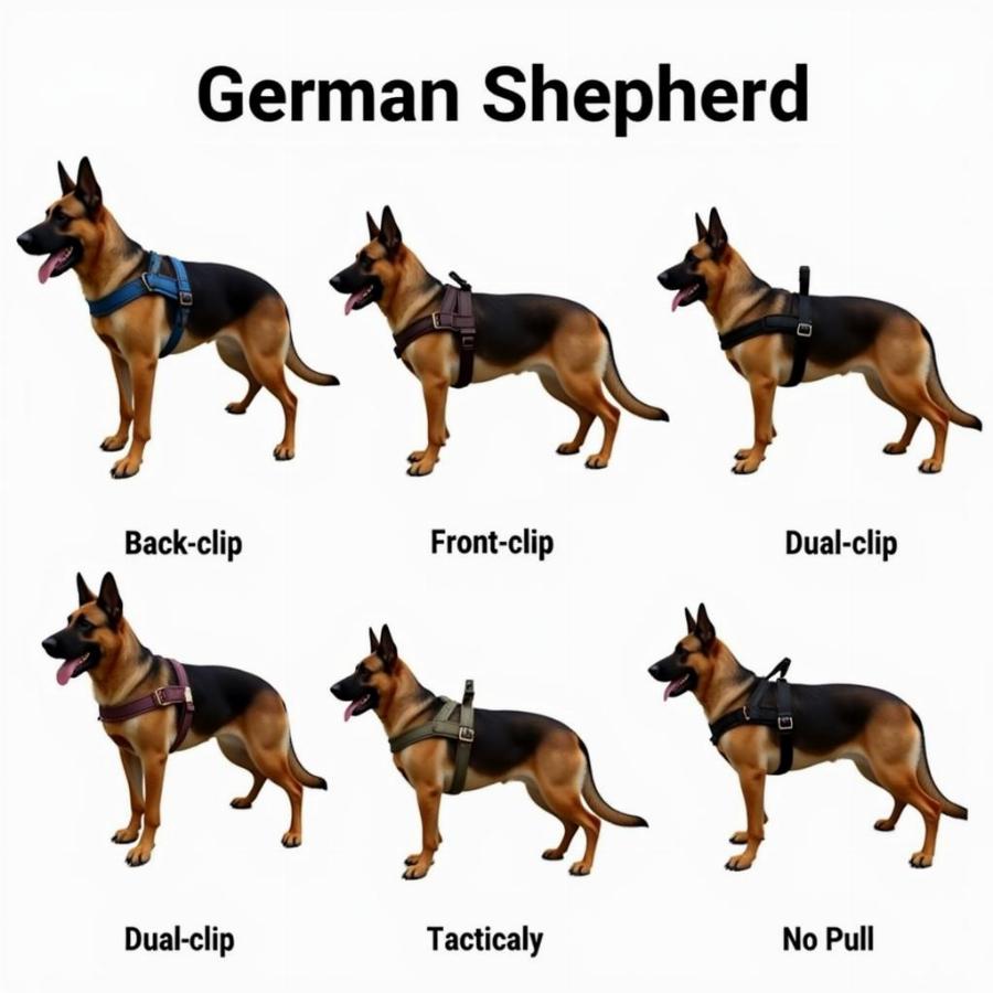 Different Types of German Shepherd Harnesses