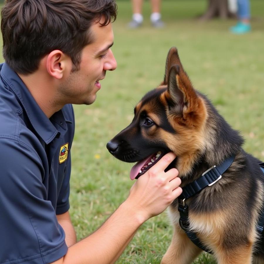 Evaluating the Temperament of a German Shepherd Service Dog