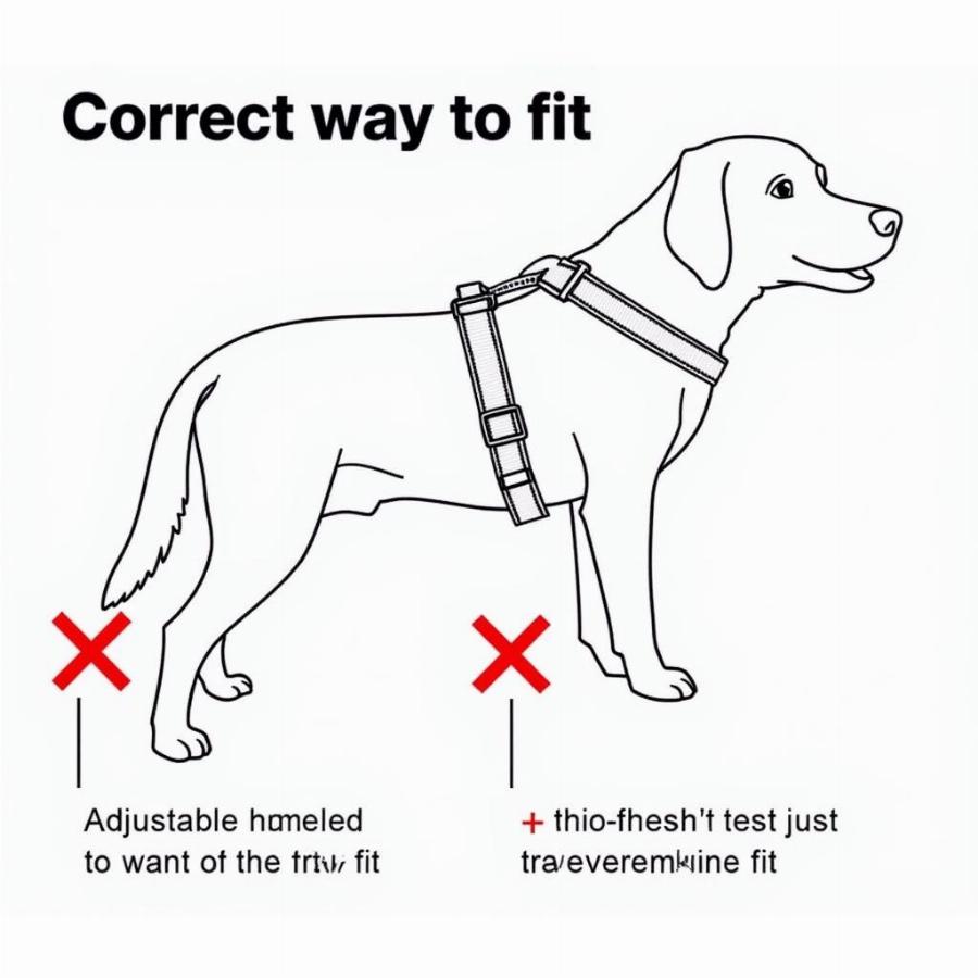 Properly Fitting a Gooby Dog Harness