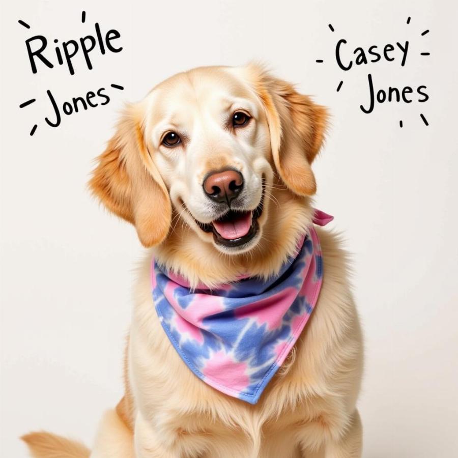 Grateful Dead Inspired Male Dog Names