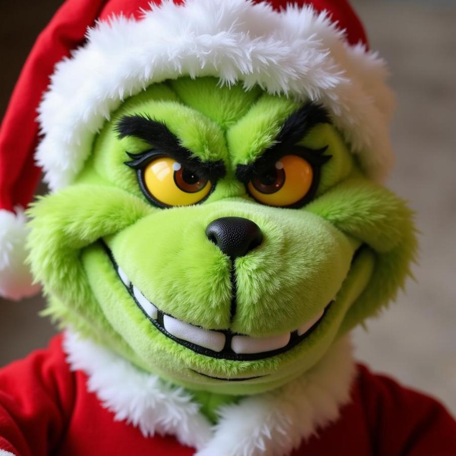 Grinch Plush Dog Toy