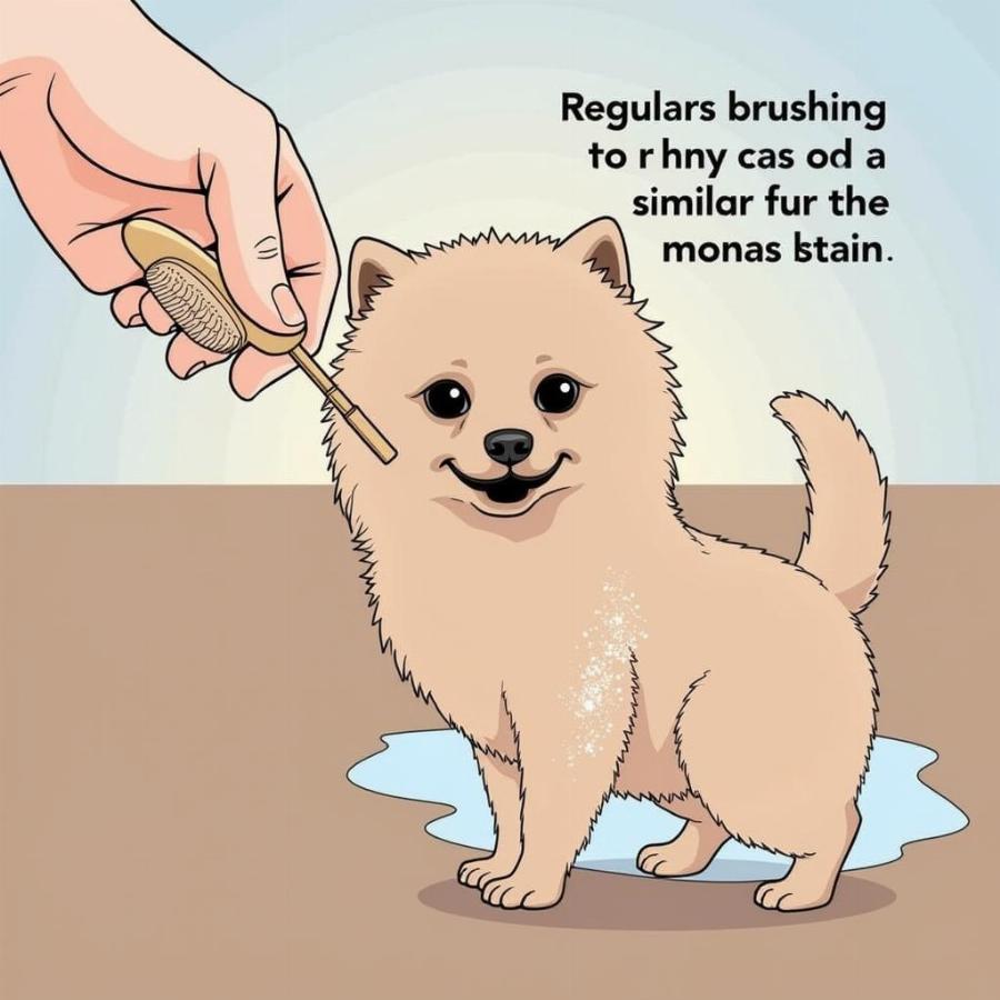 Grooming a Small Dog