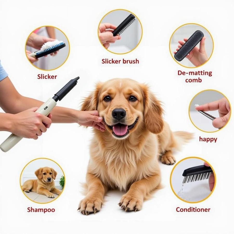 Essential Grooming Tools for Large Hairy Dogs