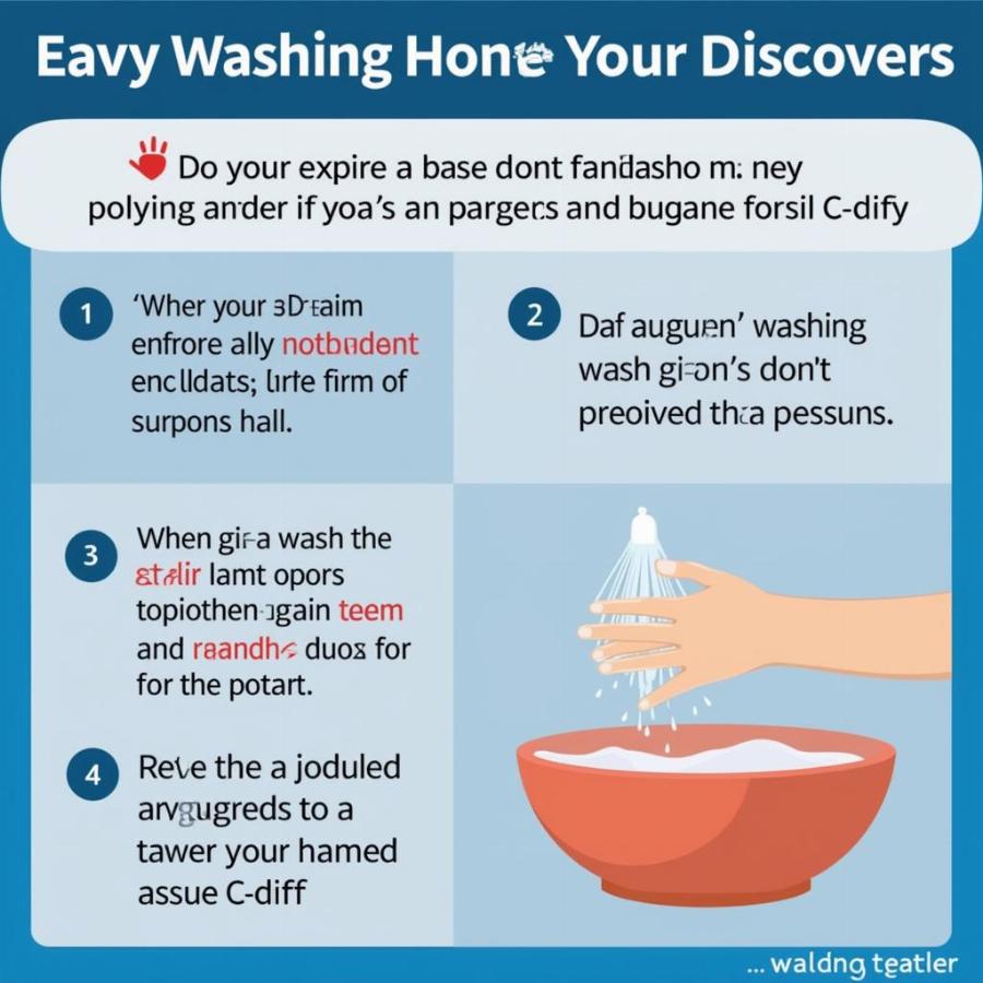 Handwashing After Handling a Dog for C. Diff Prevention