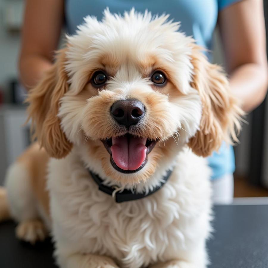 Happy Dog After Grooming in Maryville