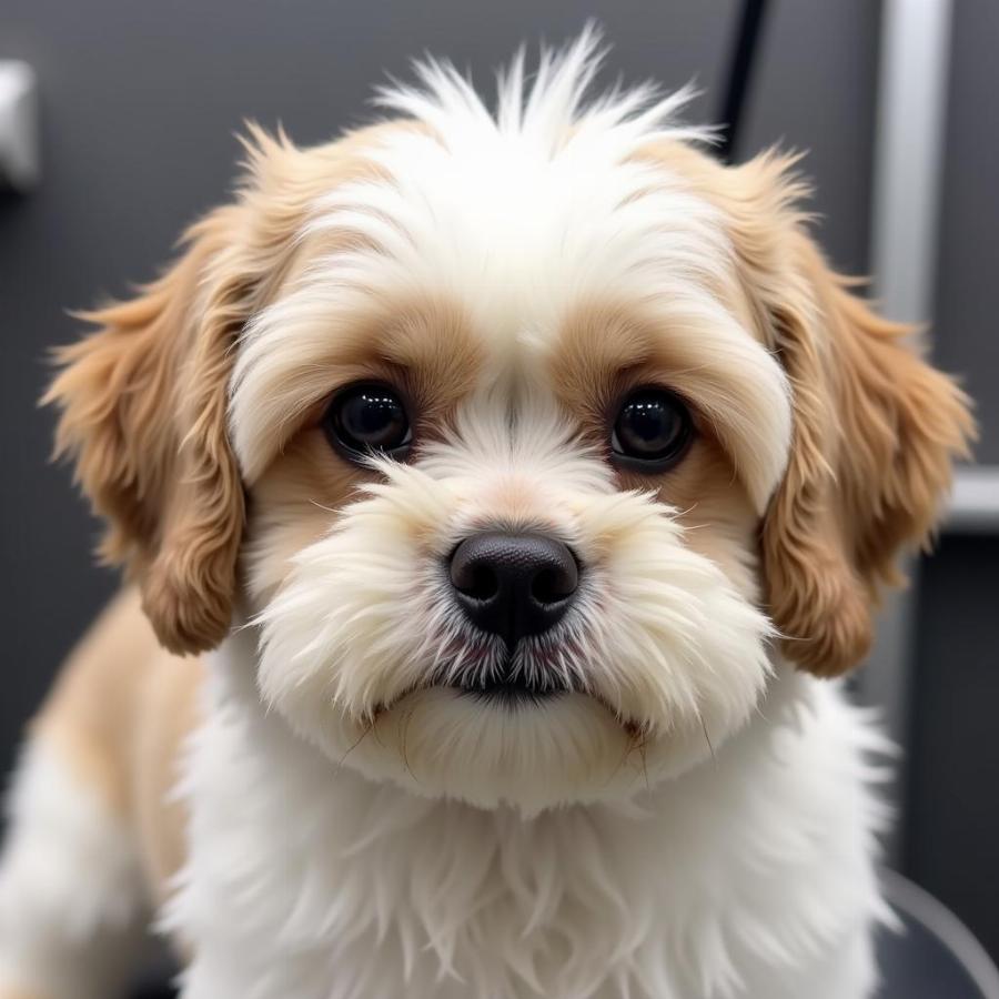 A Happy Dog After Mobile Grooming Session