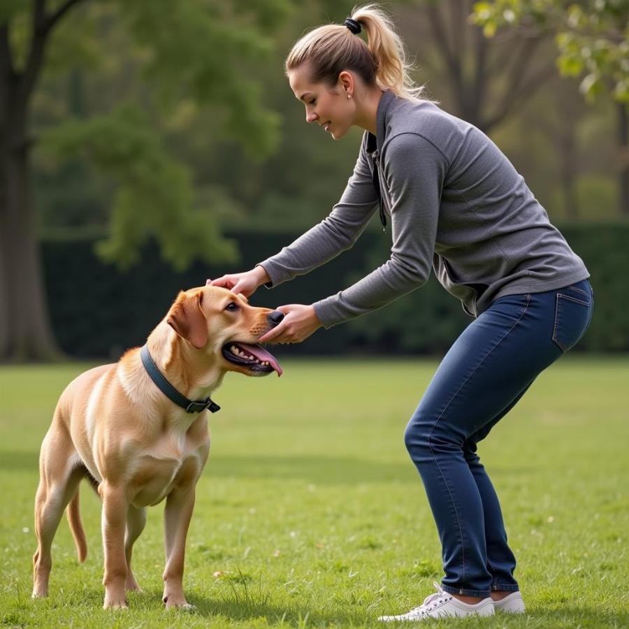 Dog training to prevent bites