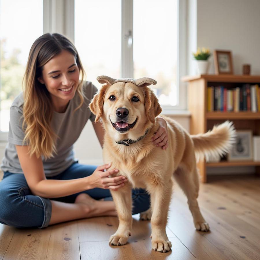 Huấn Luyện Chó Mặc Đồ Mèo