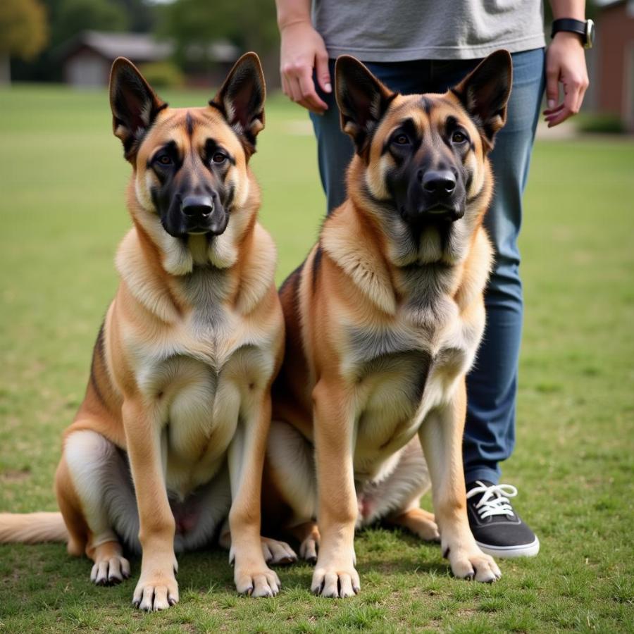 Kangal Dog with Owner