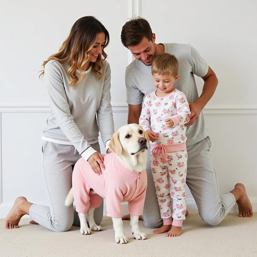 Kích cỡ và thiết kế pajamas