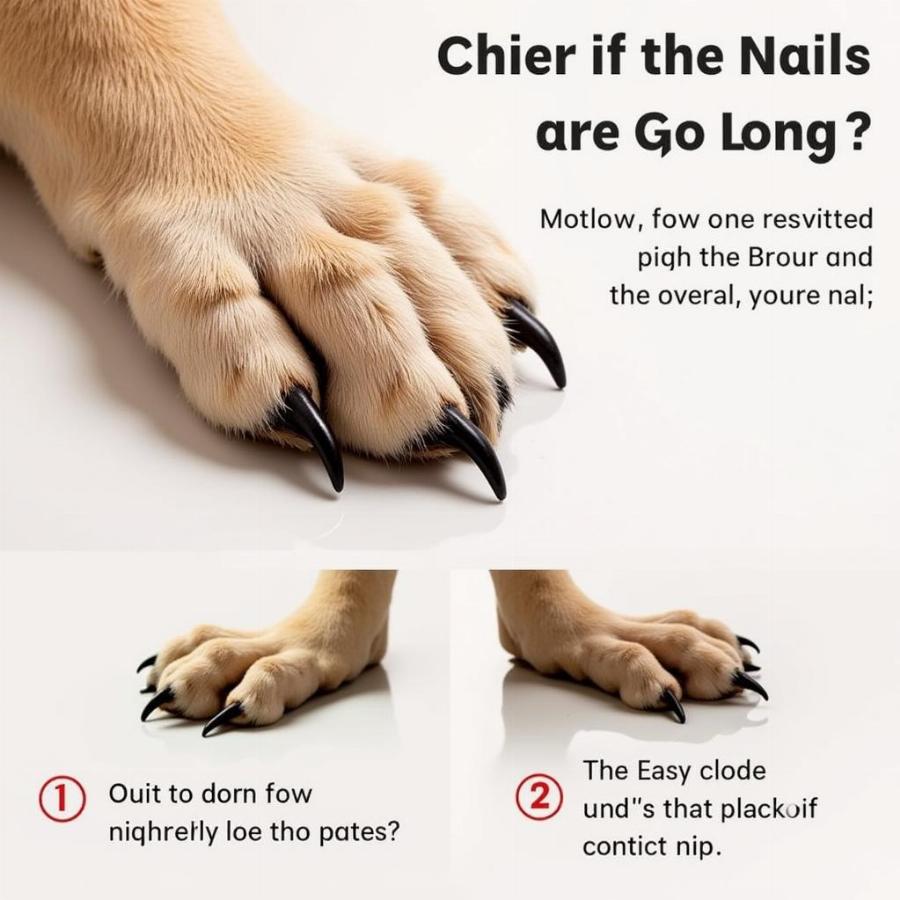 Checking Dog Nail Length