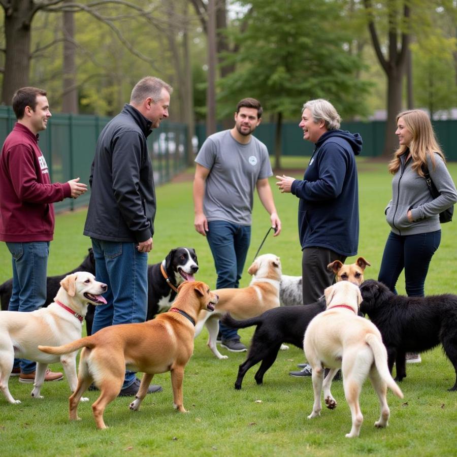 Louisville Dog Run Association Members Gathering