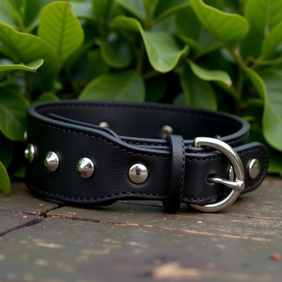 Louis Vuitton Leather Dog Collar