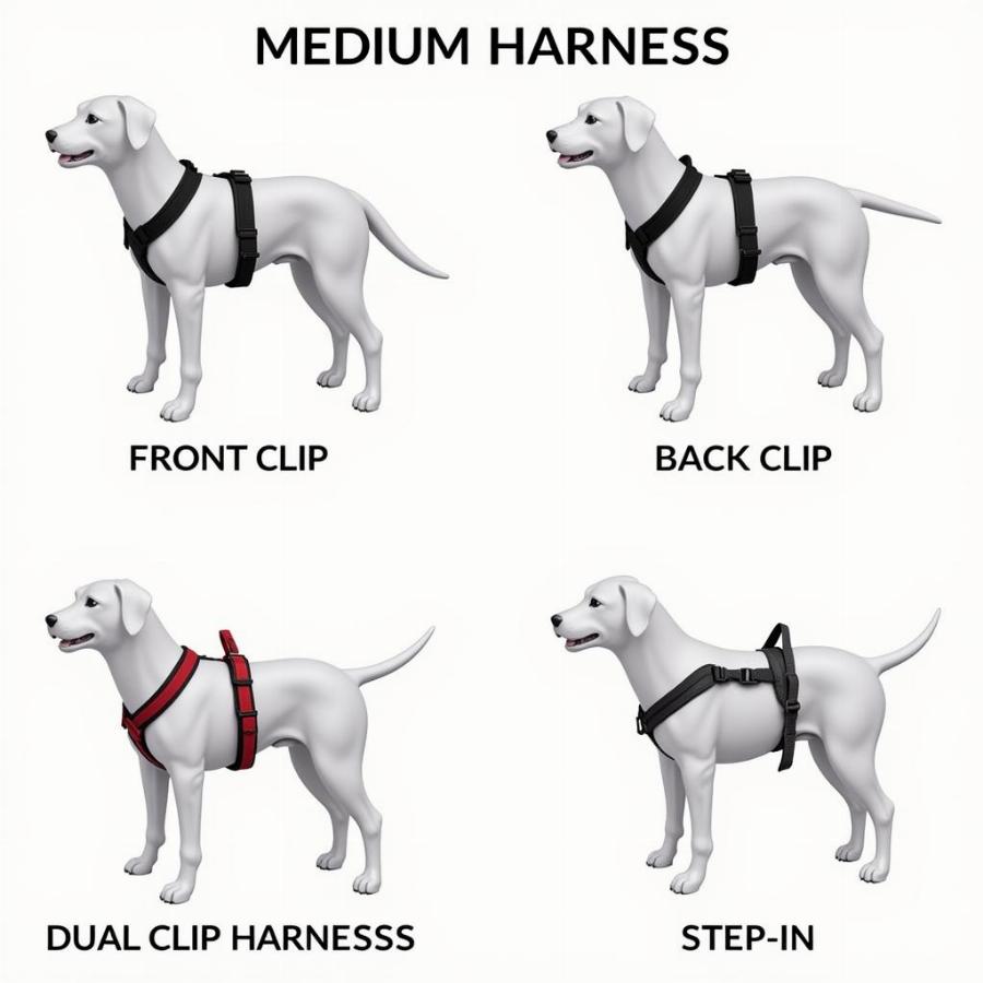 Types of Dog Harnesses for Medium Dogs