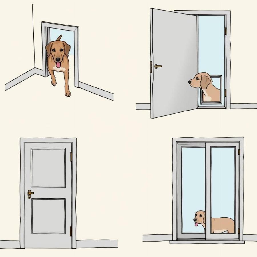 Tips for installing a dog door