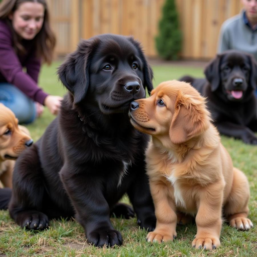 Training Your Newfoundland Puppy: Positive Reinforcement and Socialization