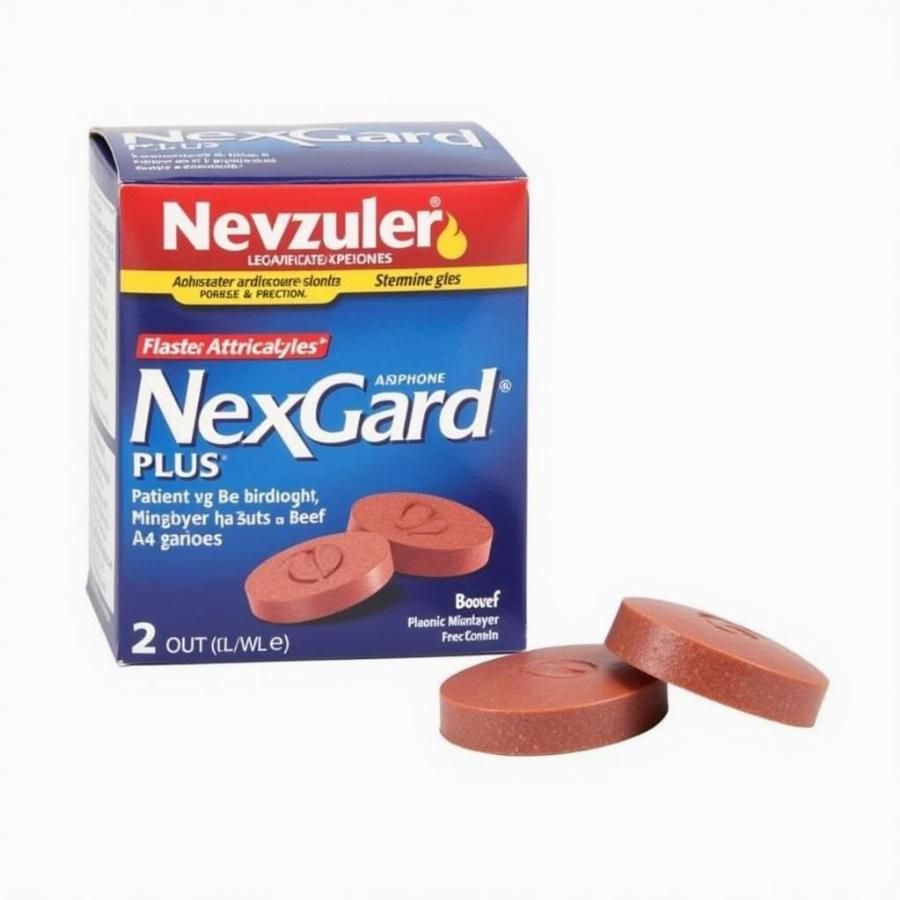 NexGard Plus Packaging and Chewable Tablet