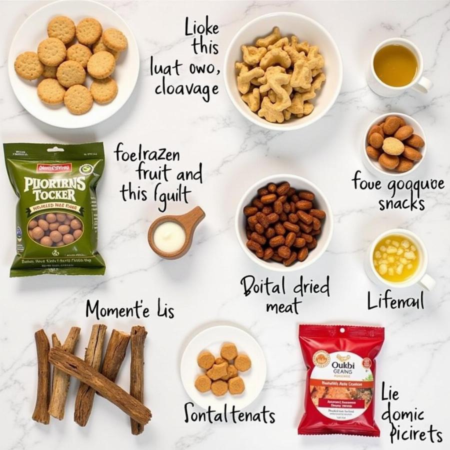 Healthy dog treats