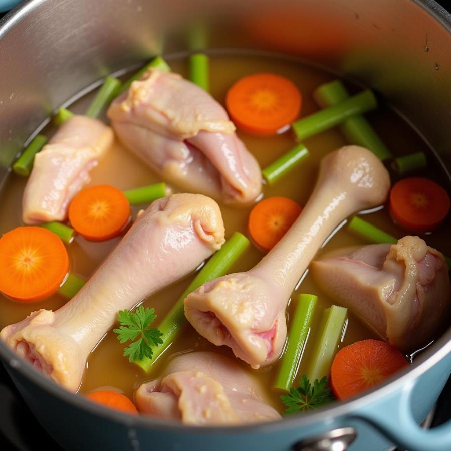 Chicken Bone Broth for Dogs