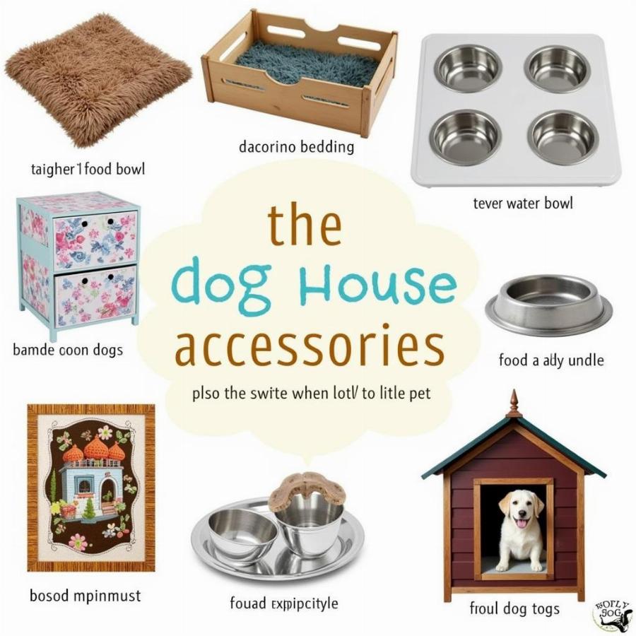 Our Generation Dog House Accessories