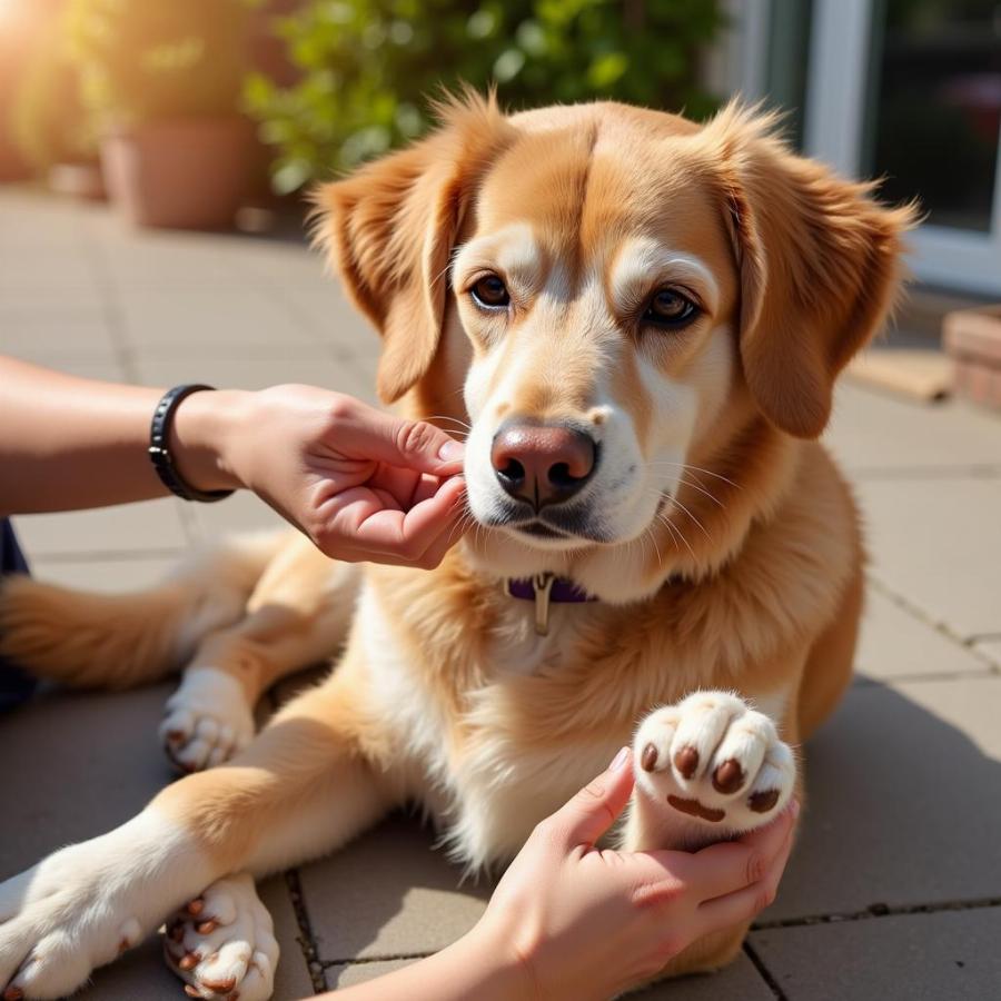 Paw Balm for Dogs in Summer