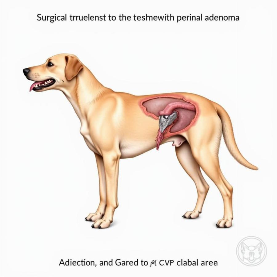 Perianal Adenoma Surgery in Dogs