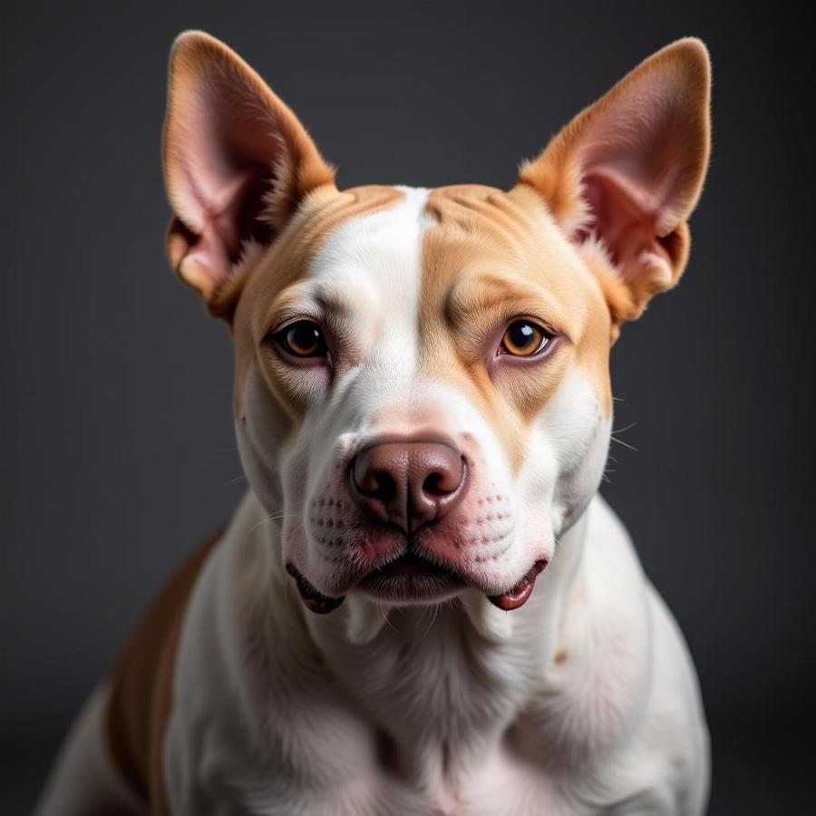 Pitbull with Cropped Ears: The Traditional Look