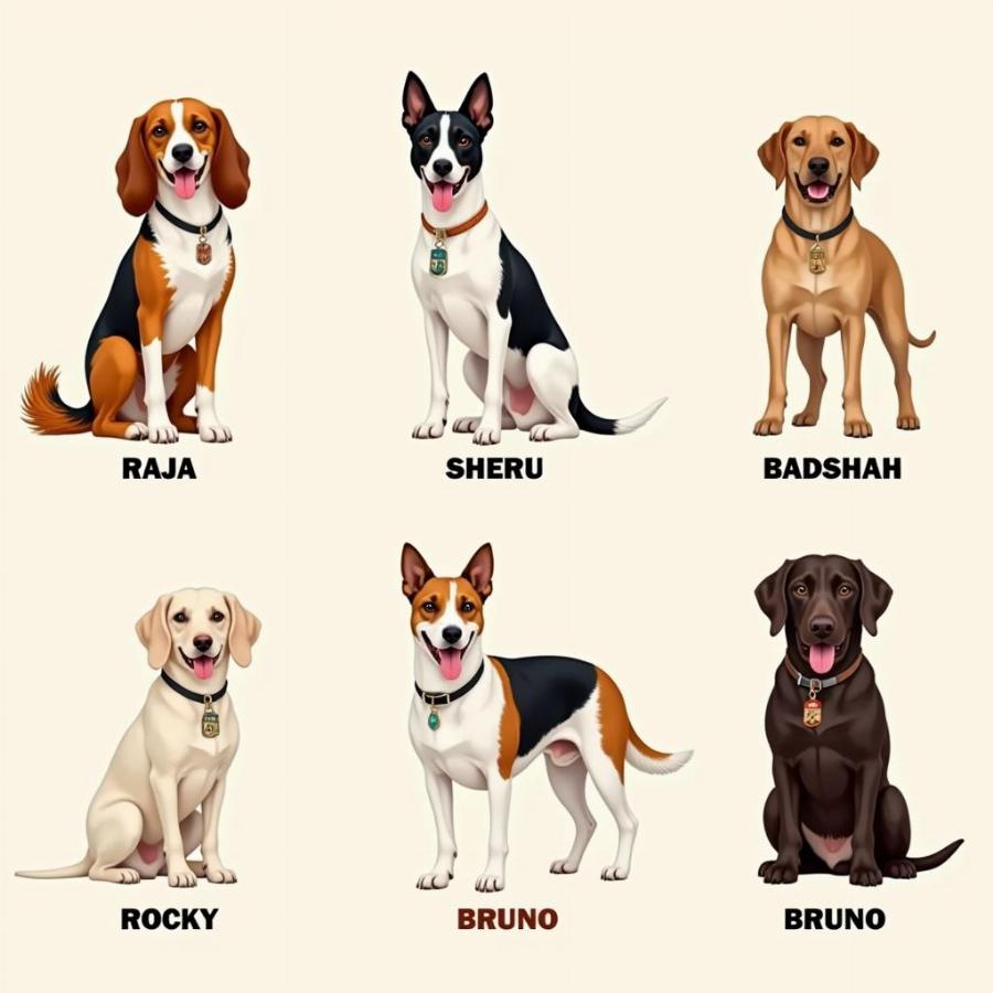 Popular Indian Male Dog Names