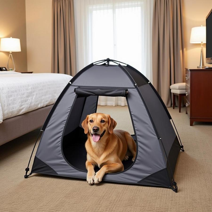 Portable Dog Tent for Travel: Providing Comfort and Security on the Go