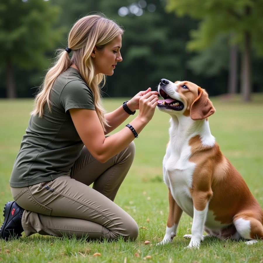 Positive Reinforcement Dog Training in Augusta GA