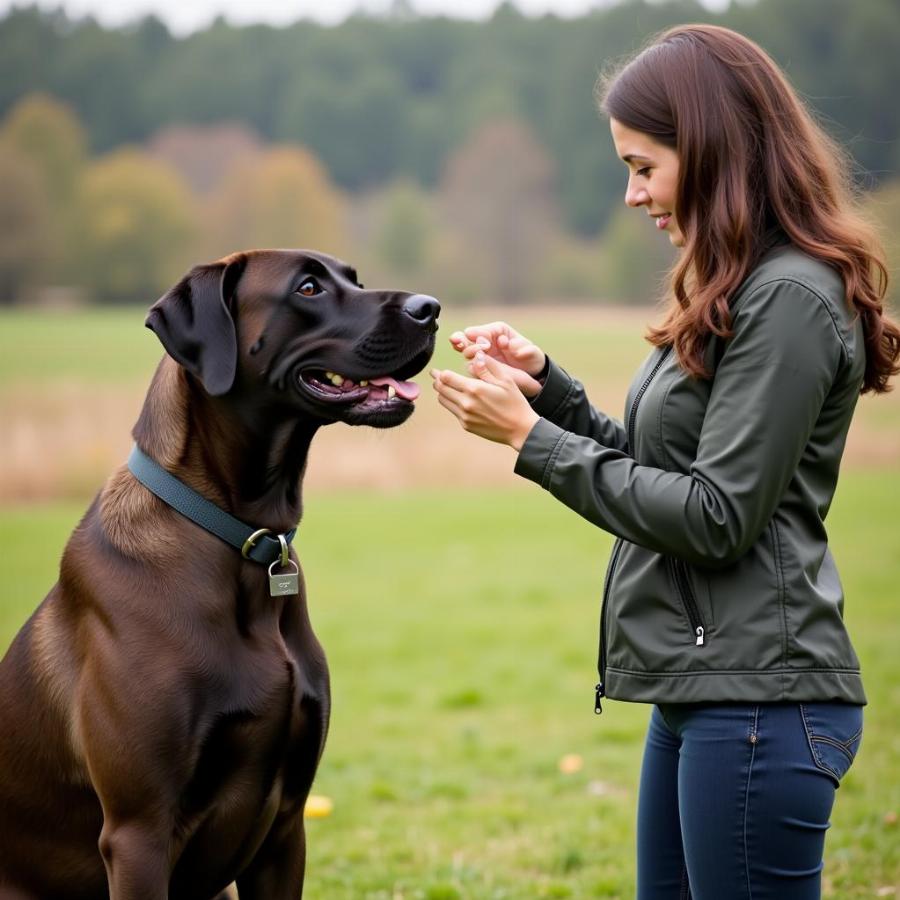 Presa Canario Obedience Training