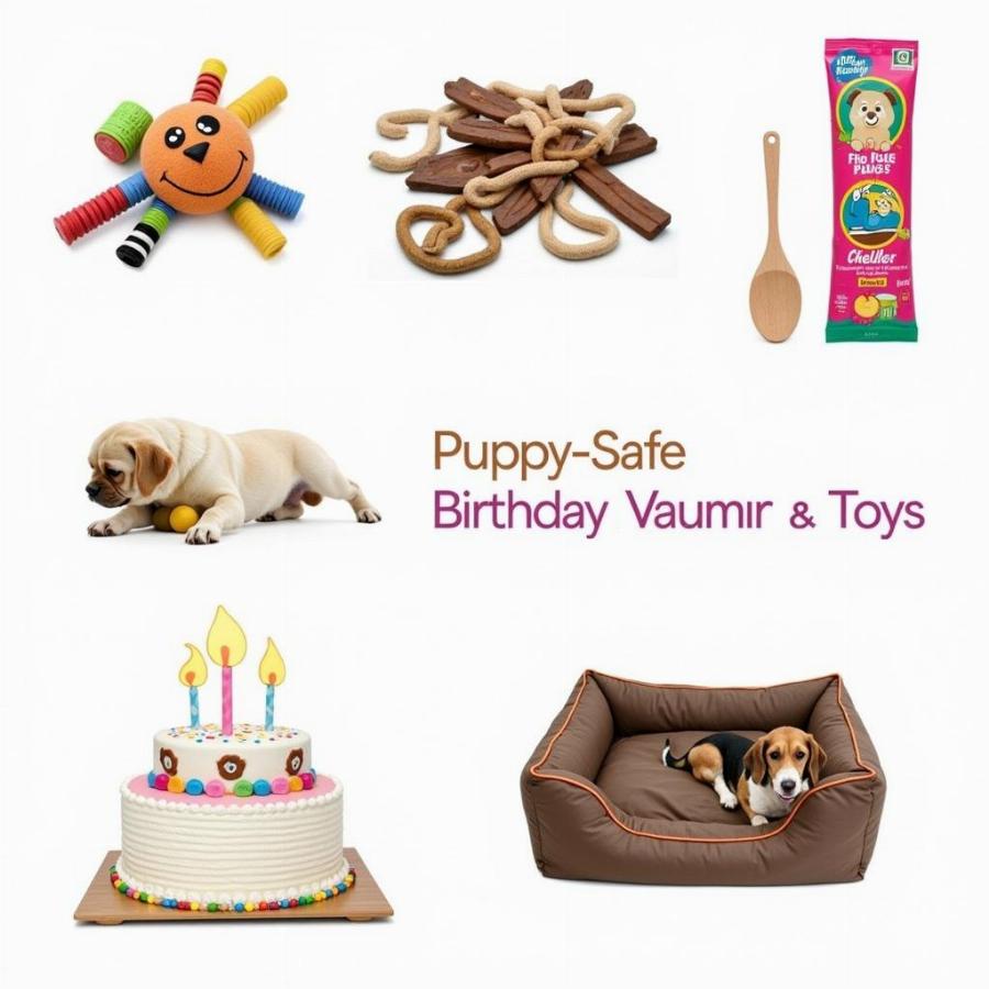 Puppy Dog Birthday Gifts and Treats