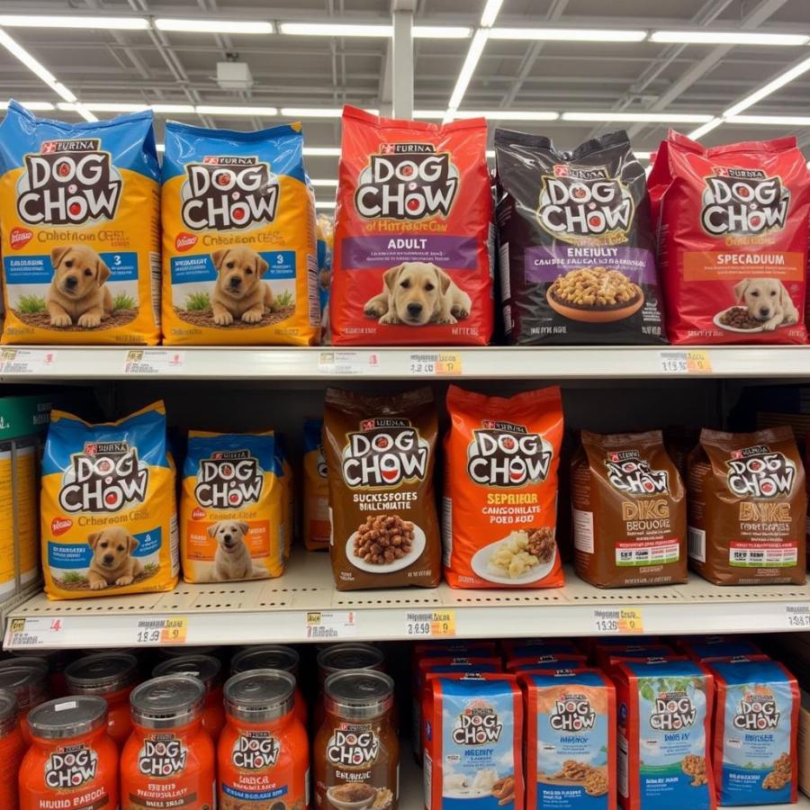 Purina Dog Chow Varieties at Walmart