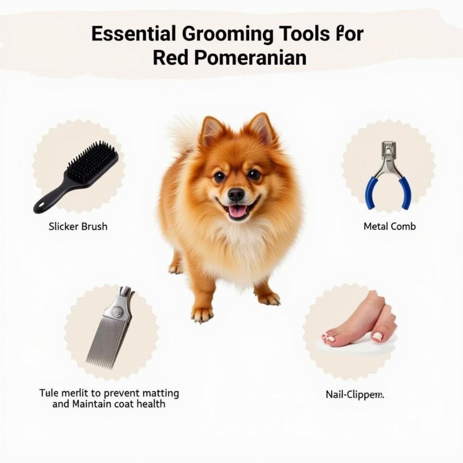 Grooming a Red Pomeranian: Essential Tools and Techniques