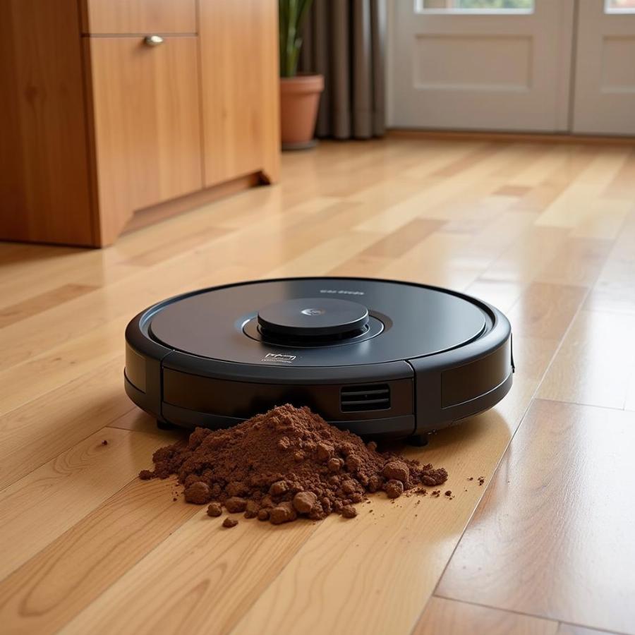 Robot Vacuum Effectively Picking Up Dog Poop