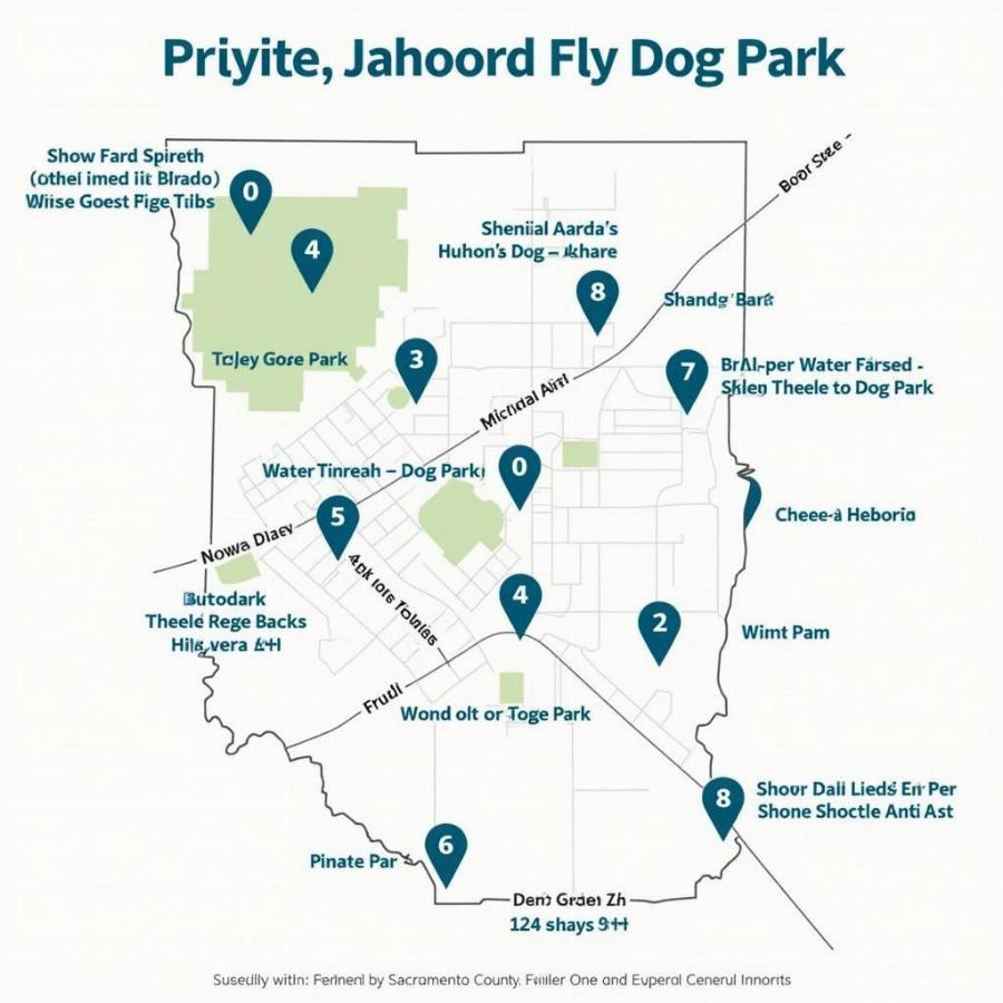 Sacramento Dog Park Locations Map and Amenities