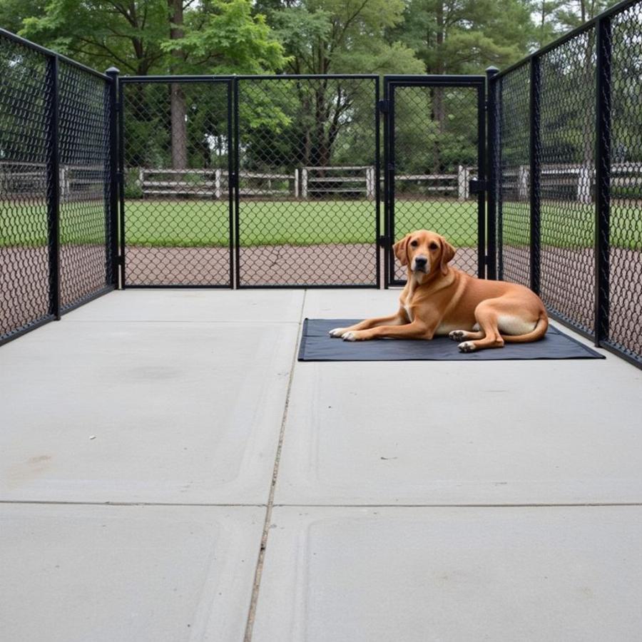 Concrete Flooring for Outdoor Dog Kennels