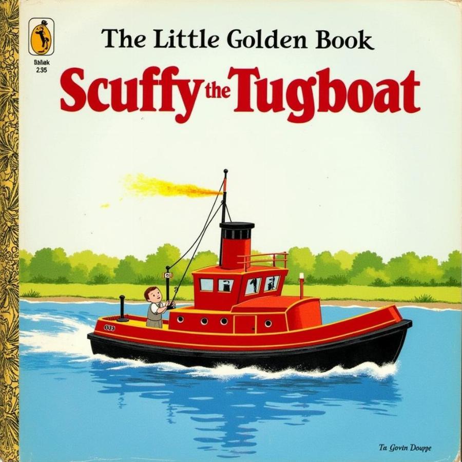 Scuffy the Tugboat in Little Golden Book