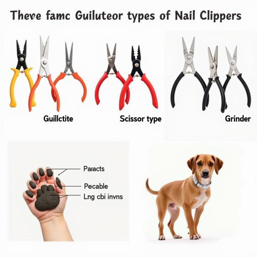 Types of Nail Clippers for Small Dogs