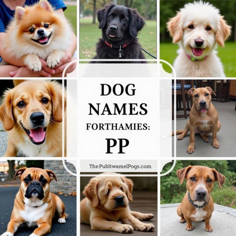 Popular P Names for Dogs: Adorable Pup Pictures