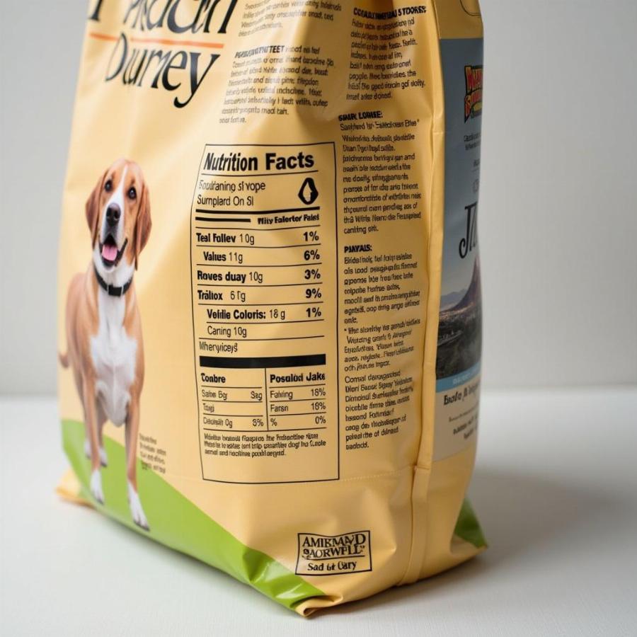 Thành phần dinh dưỡng American Journey dog food