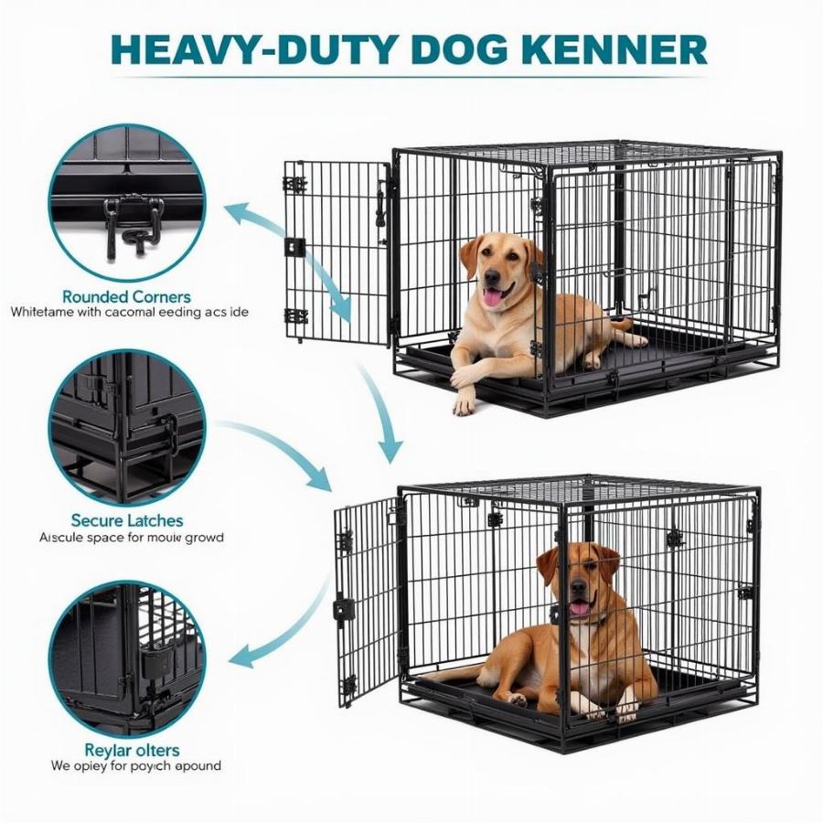 Safe and comfortable kennel design