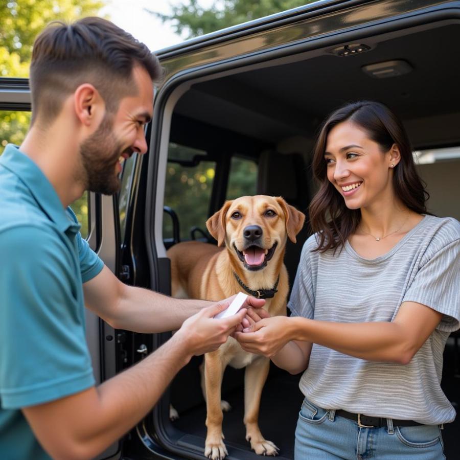 Tipping a Mobile Dog Groomer